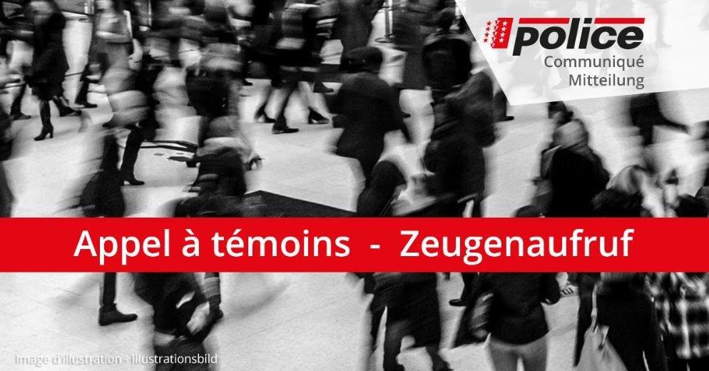 La Police cantonale valaisanne cherche à en savoir plus sur un accident survenu à Lens ce mois